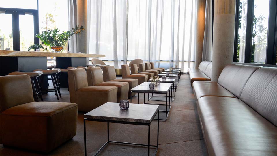 Espace de détente et restauration propre
